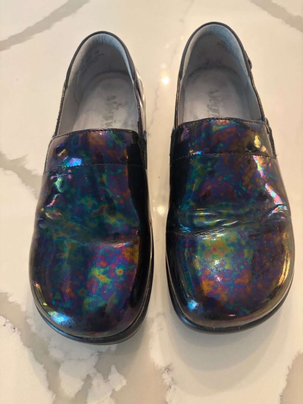 Alegria - Keli Slickery Patent Shoe Size 9